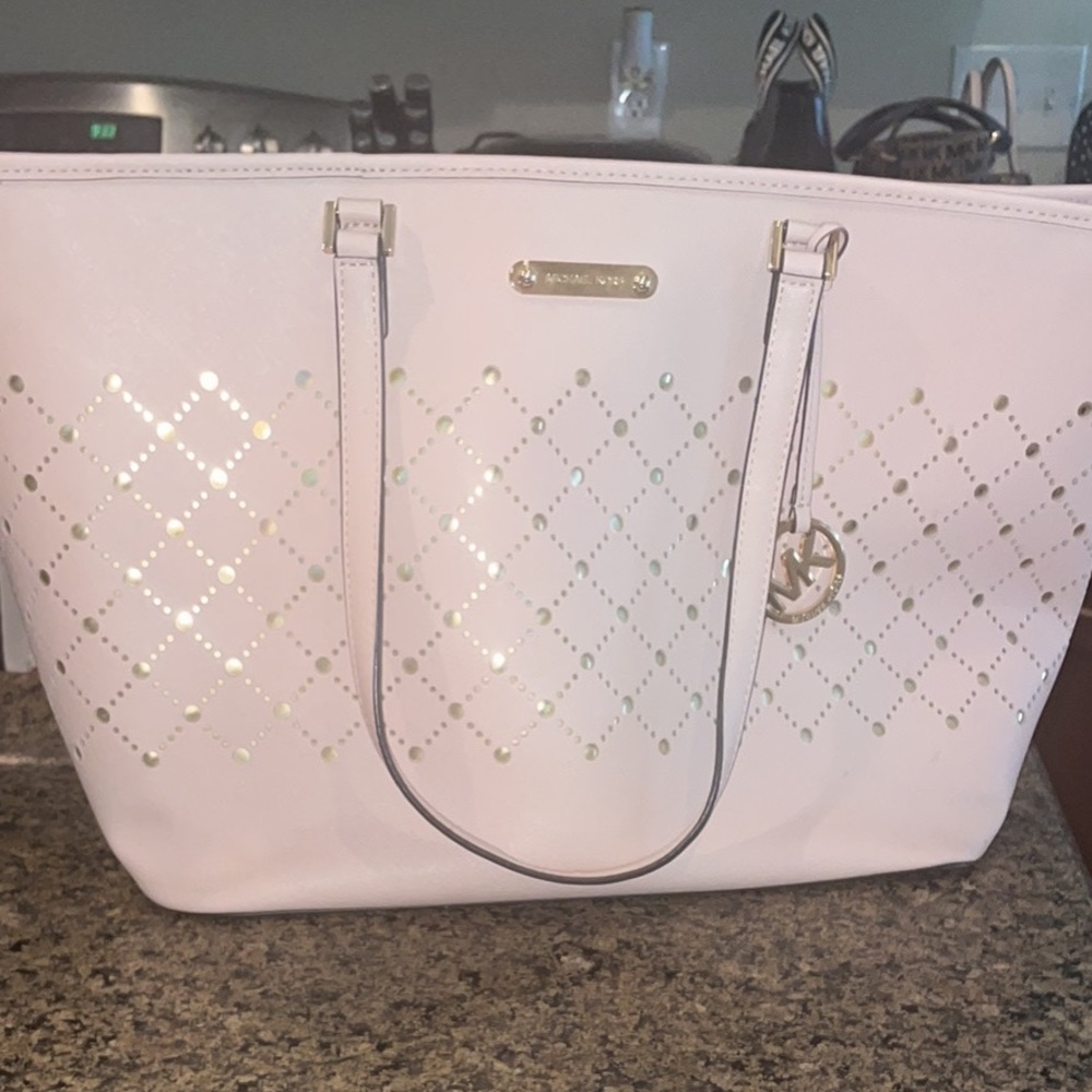 Pink Michael kors tote